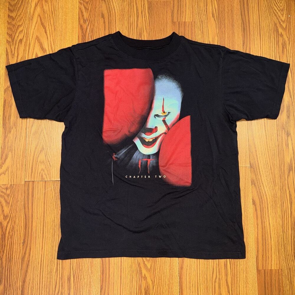 It Chapter 2 The Movie Promo T-Shirt Adult‎ Size Small Boxy Fit Tee Horror Scary
